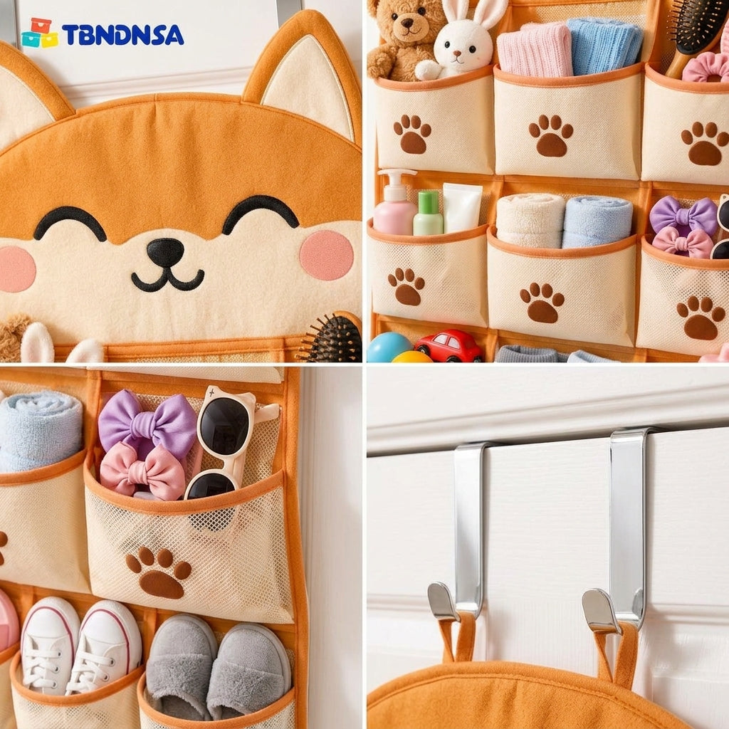 Fox Over-the-Door Multi-Pocket Organizer